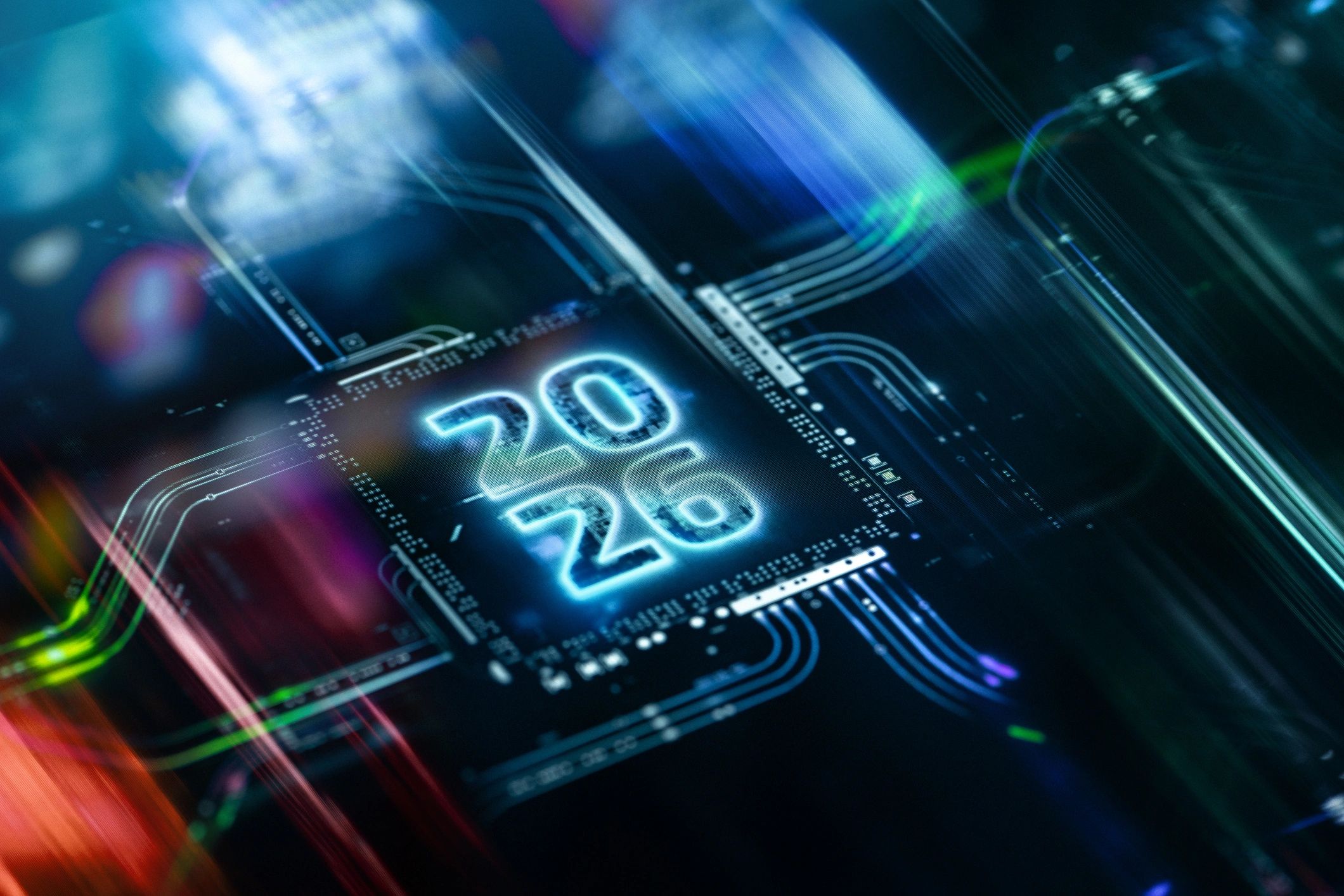 Abstract blue cybersecurity background representing data privacy